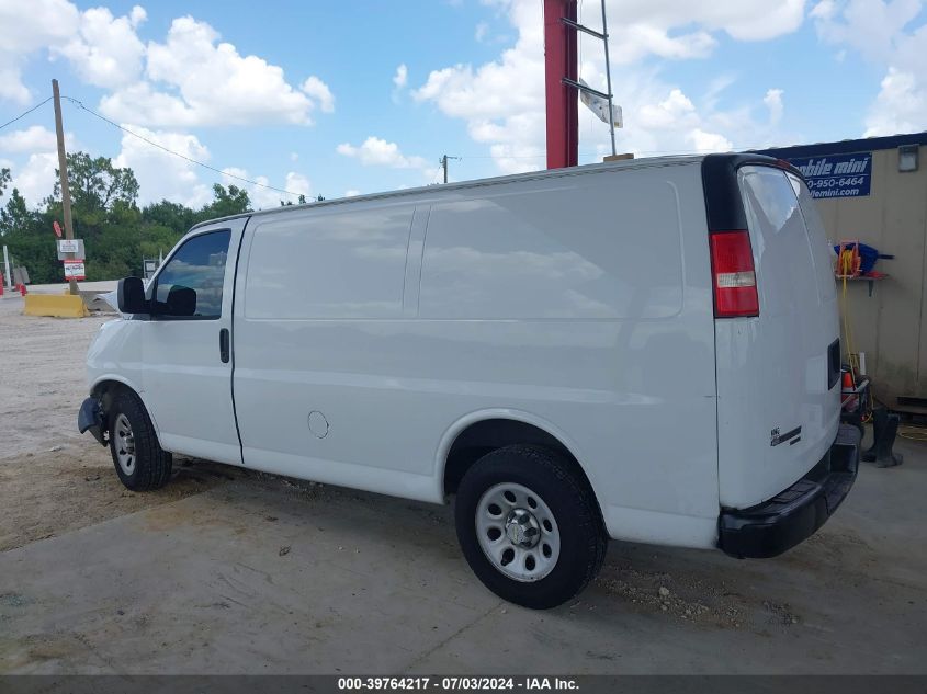 2013 Chevrolet Express 1500 Work Van VIN: 1GCSGAFX2D1155079 Lot: 39764217