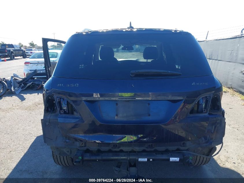 2012 Mercedes-Benz Ml 350 4Matic VIN: 4JGDA5HB3CA027043 Lot: 39764224