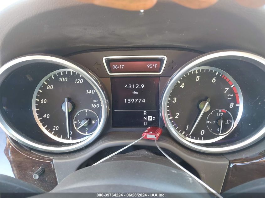 2012 Mercedes-Benz Ml 350 4Matic VIN: 4JGDA5HB3CA027043 Lot: 39764224