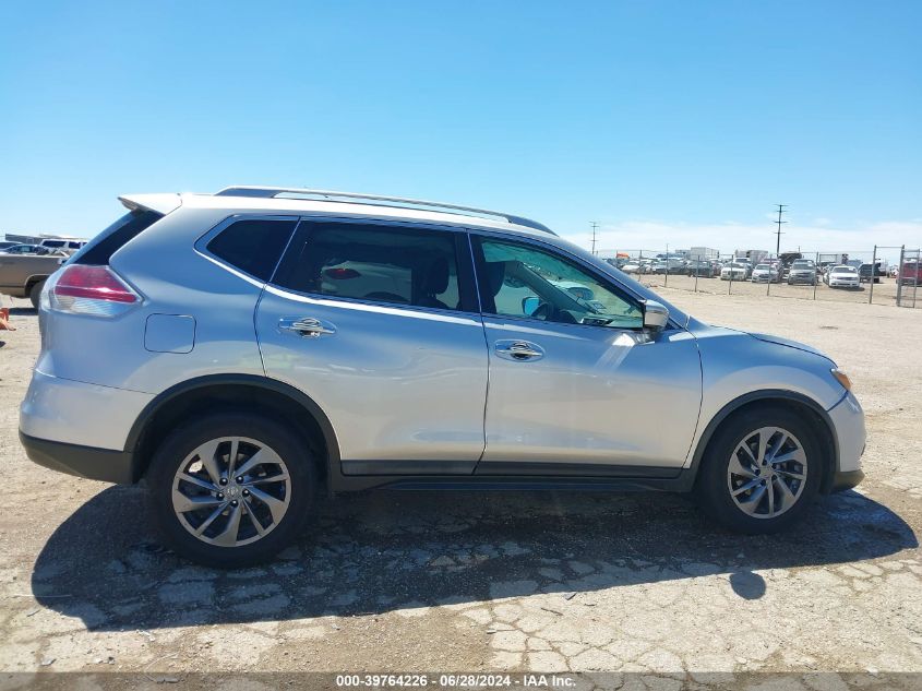 2016 Nissan Rogue Sl VIN: 5N1AT2MT5GC730017 Lot: 39764226