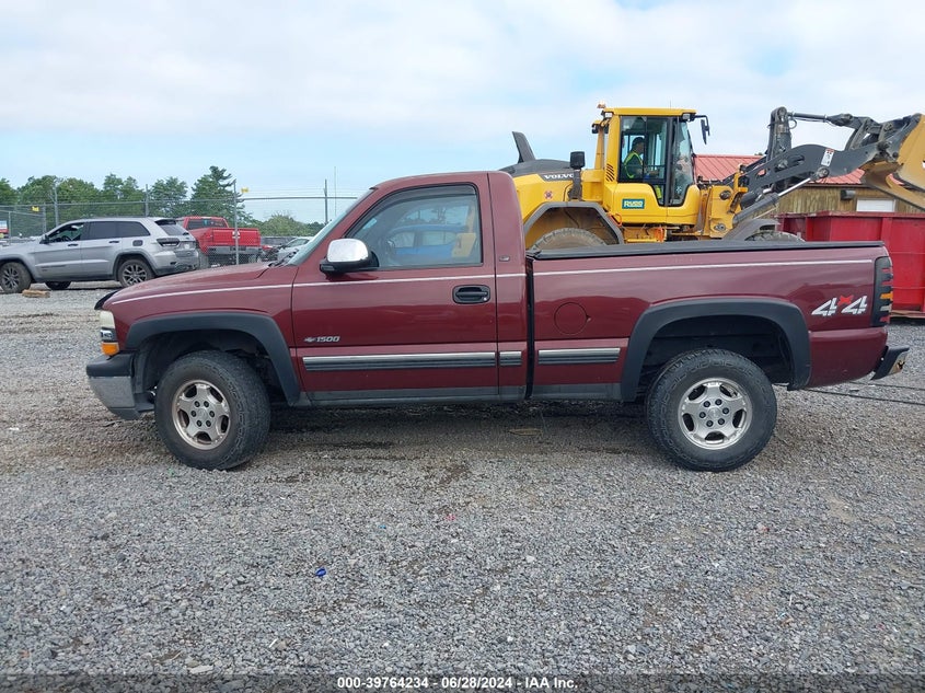 2002 Chevrolet Silverado K1500 VIN: 1GCEK14T62Z251744 Lot: 39764234