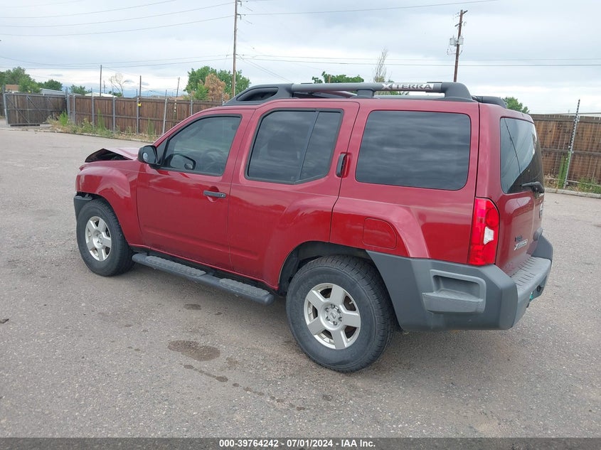 2007 Nissan Xterra S VIN: 5N1AN08U77C547266 Lot: 39764242