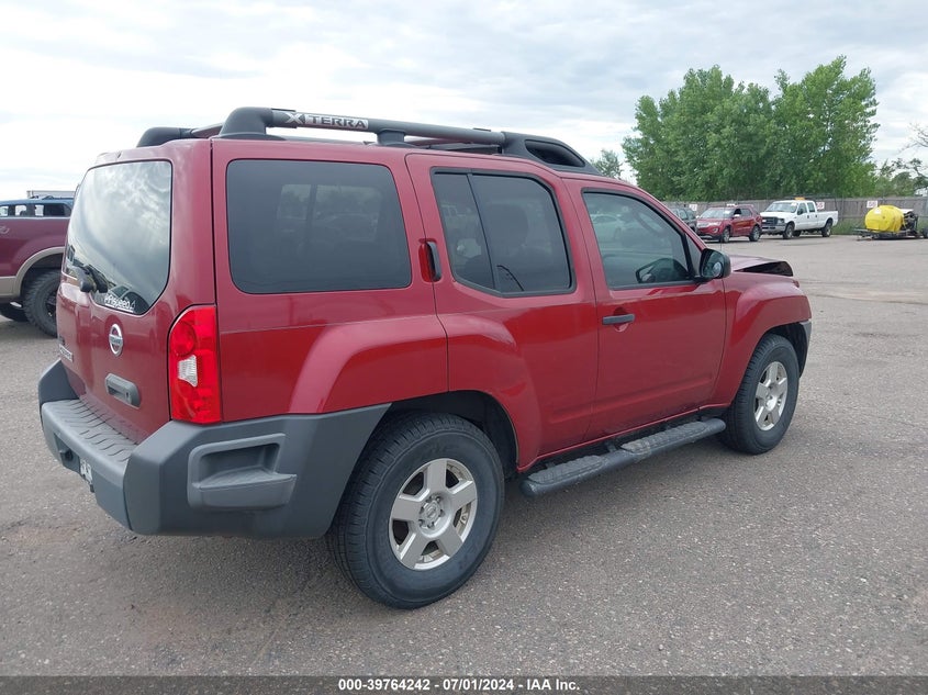 2007 Nissan Xterra S VIN: 5N1AN08U77C547266 Lot: 39764242