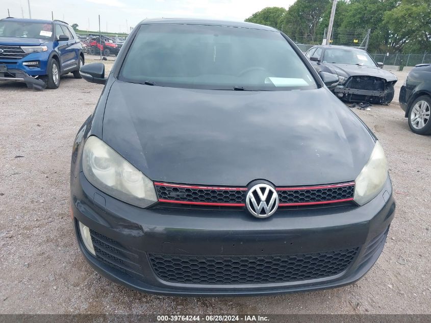 2012 Volkswagen Gti VIN: WVWEV7AJ0CW354027 Lot: 39764244