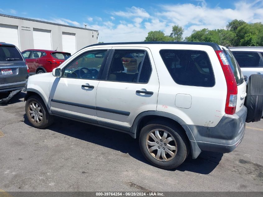 2005 Honda Cr-V Ex VIN: JHLRD788X5C025303 Lot: 39764254