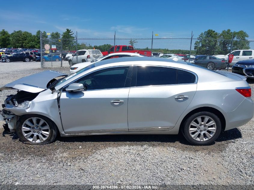 2013 Buick Lacrosse Leather Group VIN: 1G4GC5ER4DF194329 Lot: 39764286