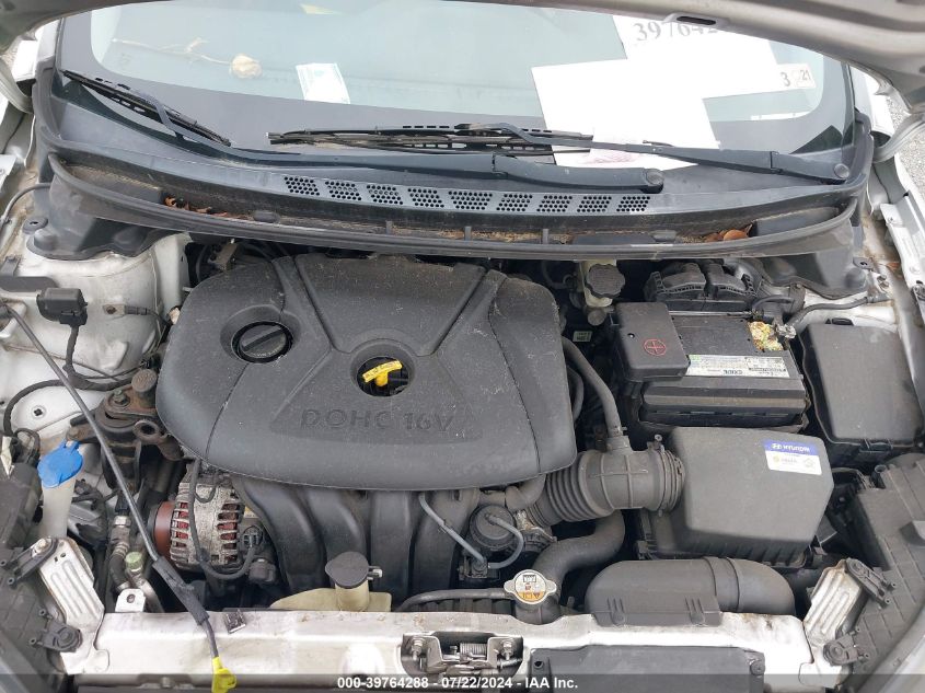 2012 Hyundai Elantra Gls (Ulsan Plant) VIN: KMHDH4AE3CU401871 Lot: 39764288