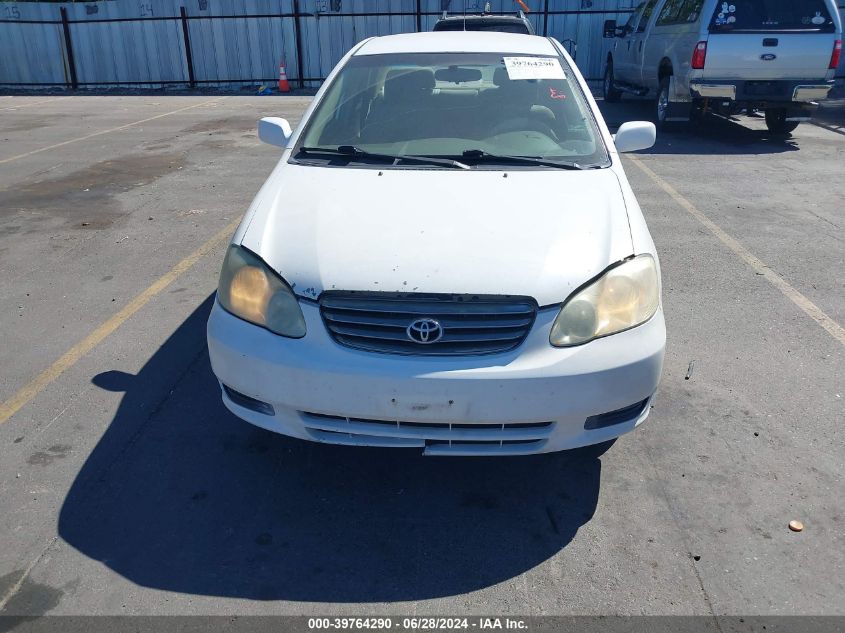 2003 Toyota Corolla Le VIN: 1NXBR32E33Z096305 Lot: 39764290
