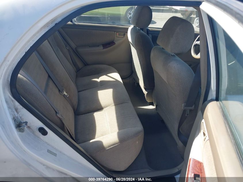 2003 Toyota Corolla Le VIN: 1NXBR32E33Z096305 Lot: 39764290