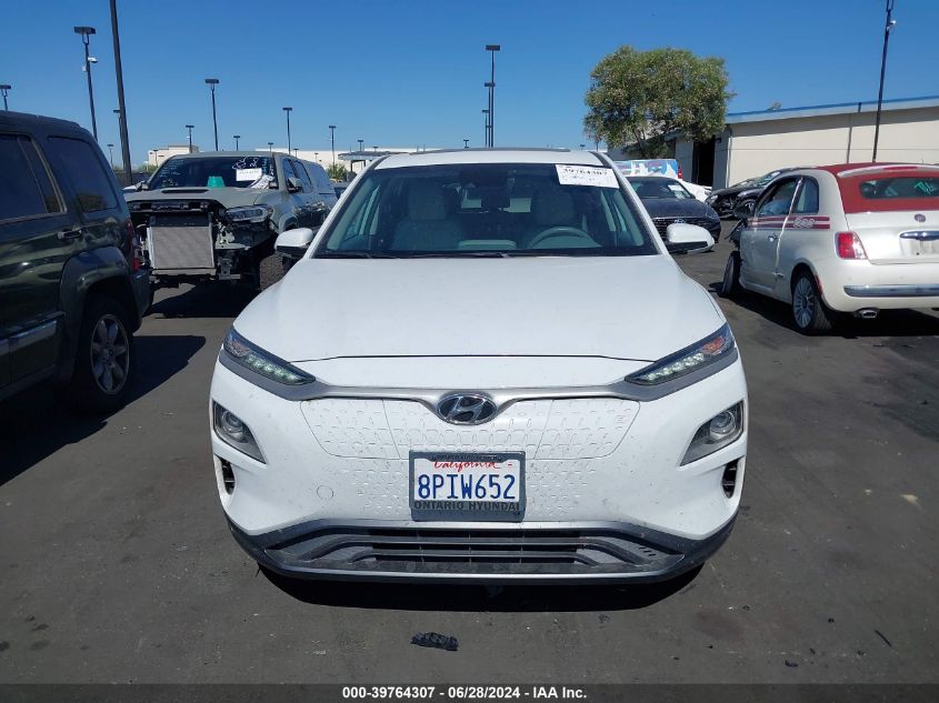 2020 Hyundai Kona Electric Limited VIN: KM8K33AGXLU068070 Lot: 39764307