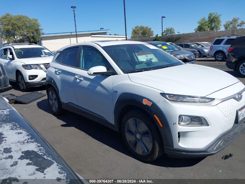 2020 Hyundai Kona Electric Limited VIN: KM8K33AGXLU068070 Lot: 39764307