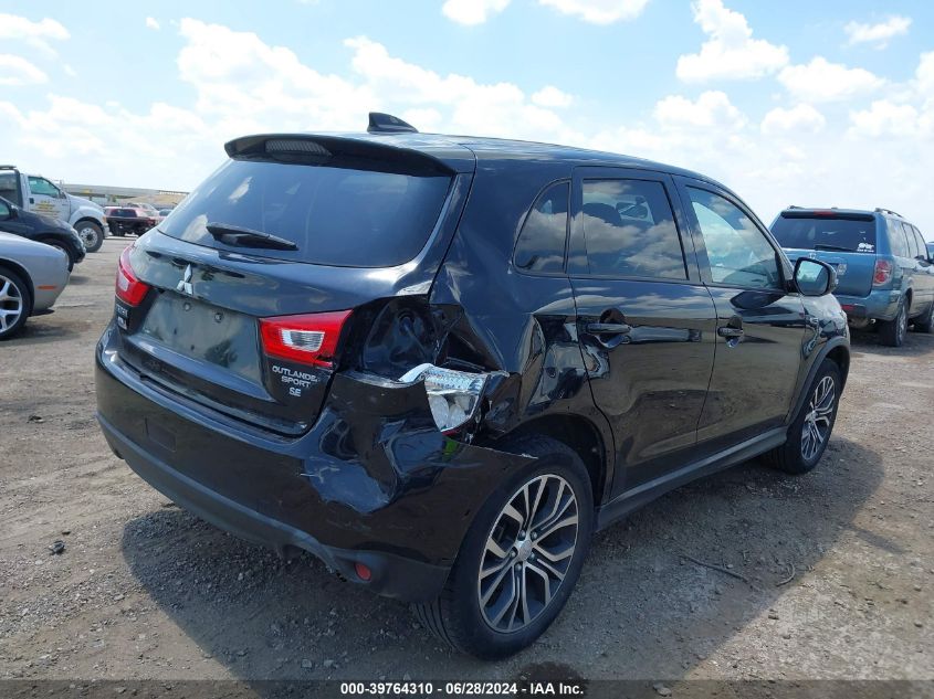 2017 Mitsubishi Outlander Sport 2.4 Se VIN: JA4AR3AW5HZ066074 Lot: 39764310