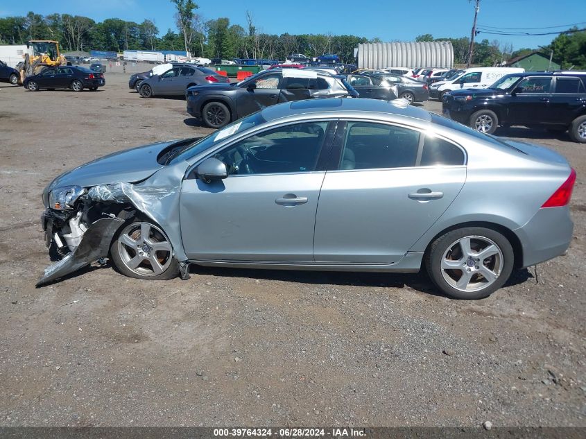 2013 Volvo S60 T5/T5 Platinum/T5 Premier/T5 Premier Plus VIN: YV1612FH0D2205029 Lot: 39764324