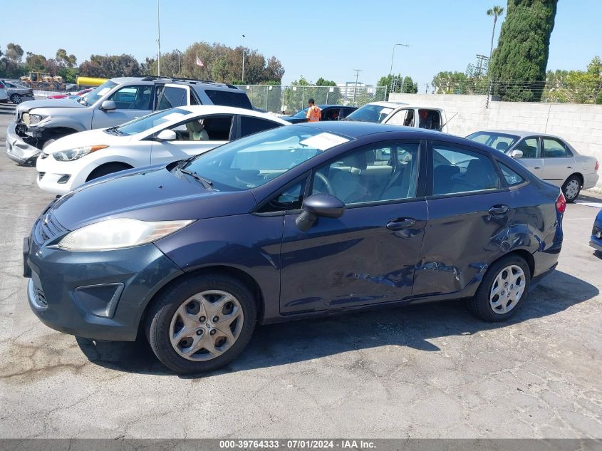 2013 Ford Fiesta S VIN: 3FADP4AJ9DM156140 Lot: 39764333