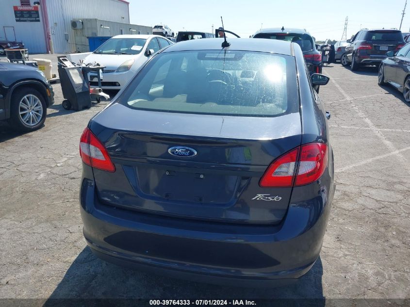 2013 Ford Fiesta S VIN: 3FADP4AJ9DM156140 Lot: 39764333