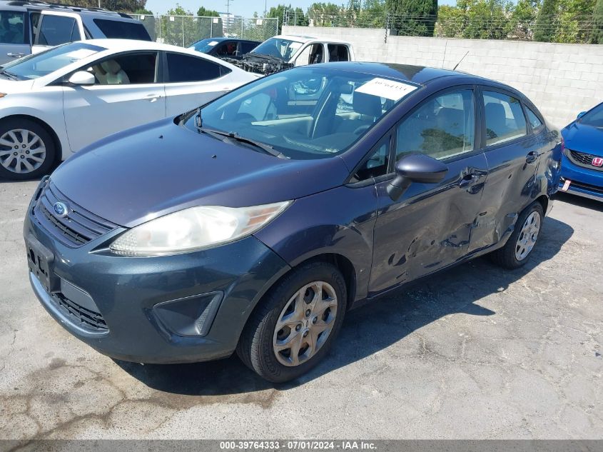 2013 Ford Fiesta S VIN: 3FADP4AJ9DM156140 Lot: 39764333