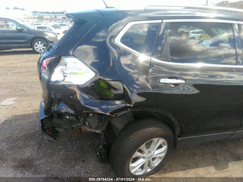 2016 Nissan Rogue Sv VIN: KNMAT2MV0GP621091 Lot: 39764334