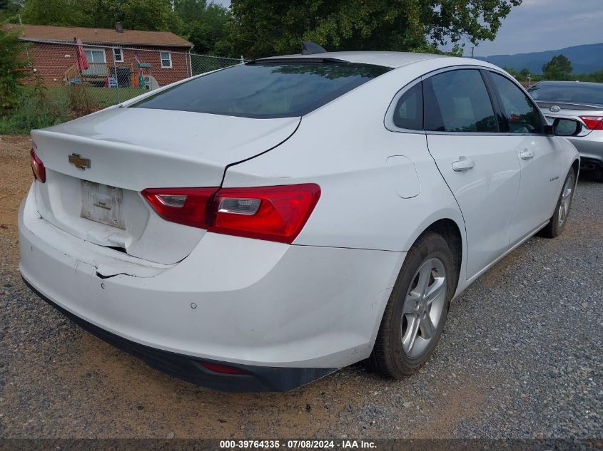 2021 Chevrolet Malibu Fwd 1Fl VIN: 1G1ZC5ST6MF086932 Lot: 39764335