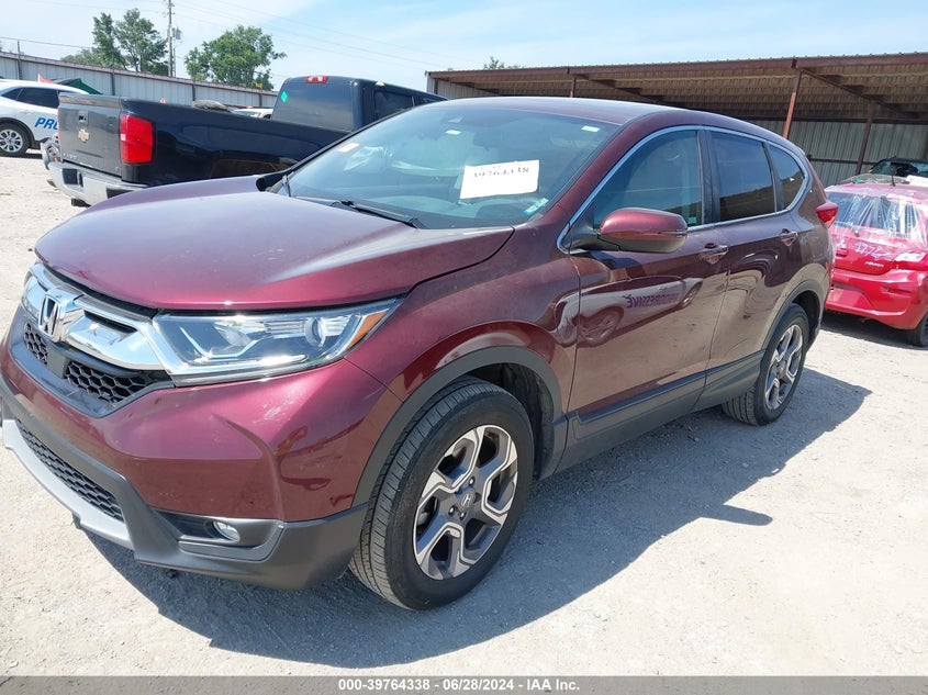 VIN 7FARW2H56KE050301 2019 HONDA CR-V EX