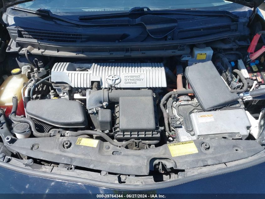 2011 Toyota Prius Two VIN: JTDKN3DU1B5247283 Lot: 39764344