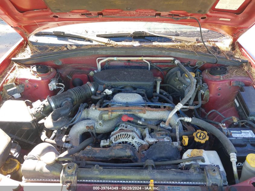 2006 Subaru Forester 2.5X VIN: JF1SG65696H729098 Lot: 39764349