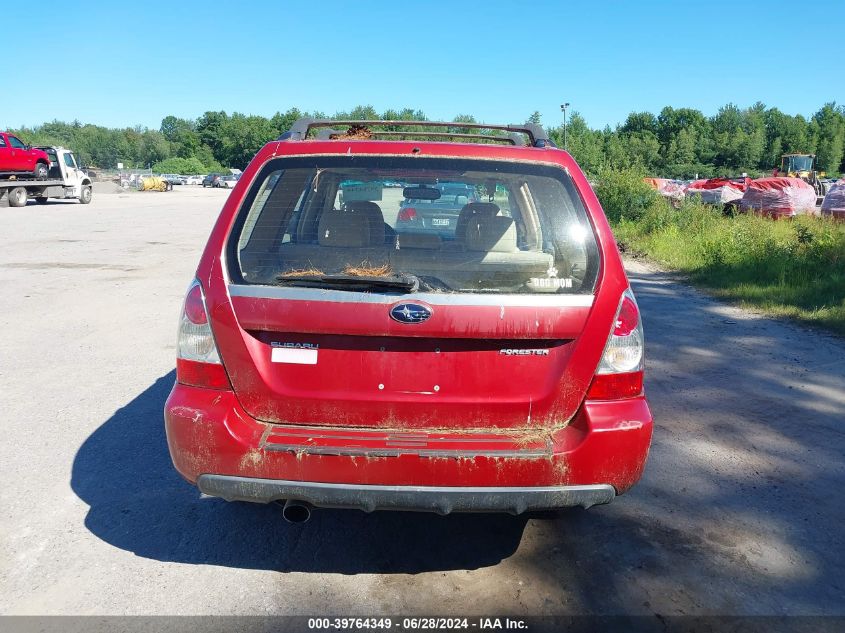 2006 Subaru Forester 2.5X VIN: JF1SG65696H729098 Lot: 39764349