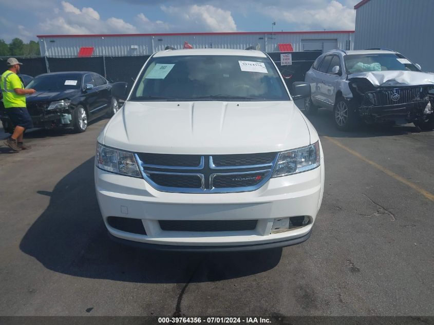 2018 Dodge Journey Se VIN: 3C4PDCAB3JT529693 Lot: 39764356