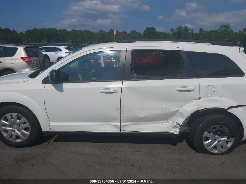 2018 Dodge Journey Se VIN: 3C4PDCAB3JT529693 Lot: 39764356