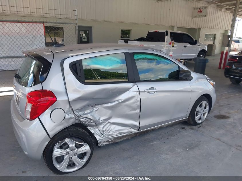 2020 Chevrolet Spark Ls VIN: KL8CB6SA5LC429212 Lot: 39764358