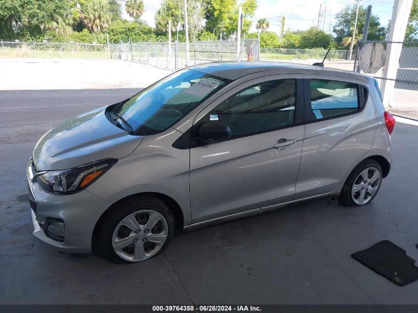 2020 Chevrolet Spark Ls VIN: KL8CB6SA5LC429212 Lot: 39764358