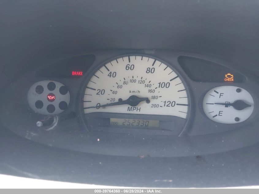 2003 Toyota Echo VIN: JTDBT123435052638 Lot: 39764360