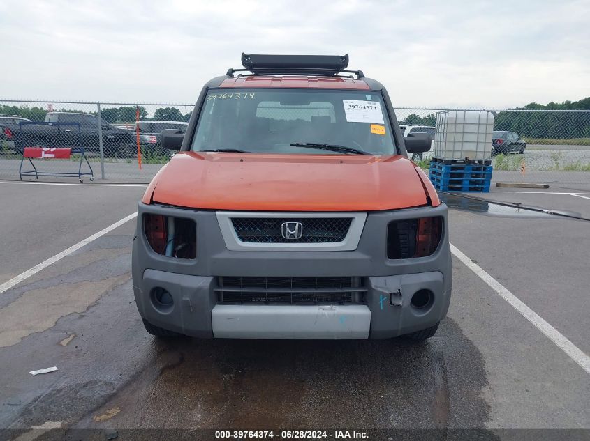 2003 Honda Element Ex VIN: 5J6YH28523L010520 Lot: 39764374