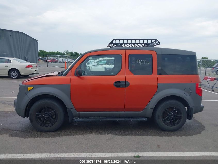 2003 Honda Element Ex VIN: 5J6YH28523L010520 Lot: 39764374