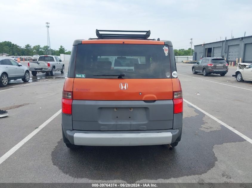 2003 Honda Element Ex VIN: 5J6YH28523L010520 Lot: 39764374