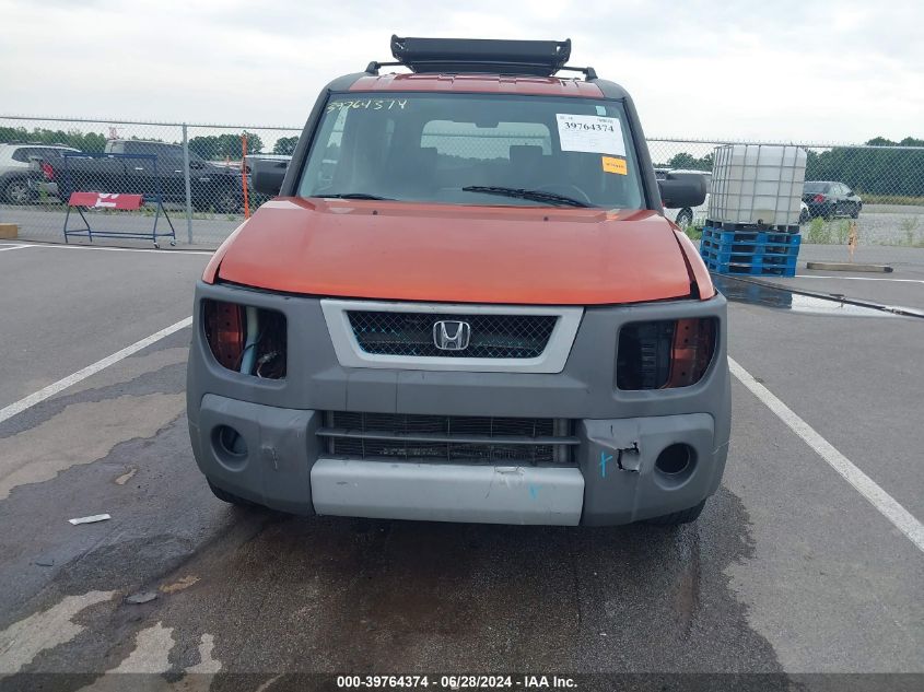2003 Honda Element Ex VIN: 5J6YH28523L010520 Lot: 39764374