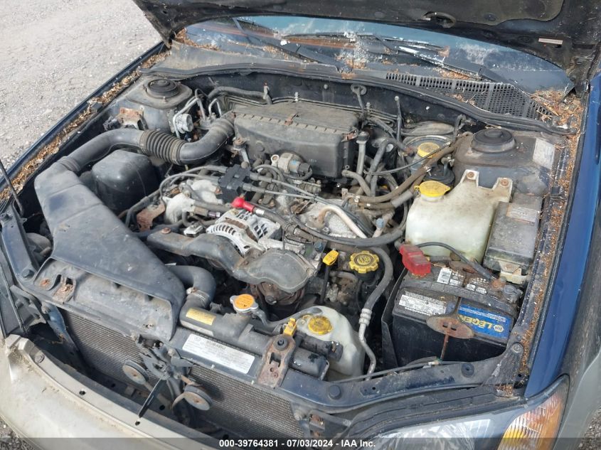 2001 Subaru Outback VIN: 4S3BH665417646271 Lot: 39764381