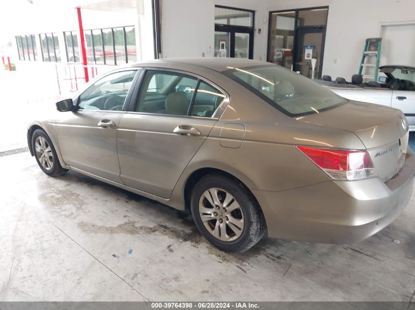 2009 Honda Accord 2.4 Lx-P VIN: 1HGCP26489A008127 Lot: 39764398