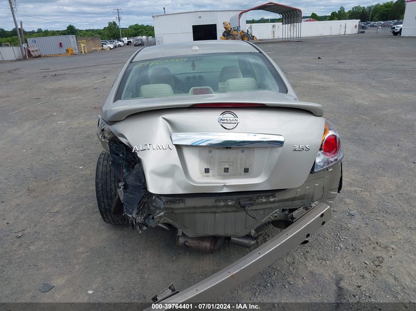 2010 Nissan Altima 2.5 S VIN: 1N4AL2AP6AC154205 Lot: 39764401