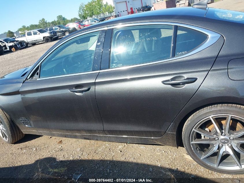 2023 Genesis G70 2.0T Awd VIN: KMTG34TA3PU126942 Lot: 39764402