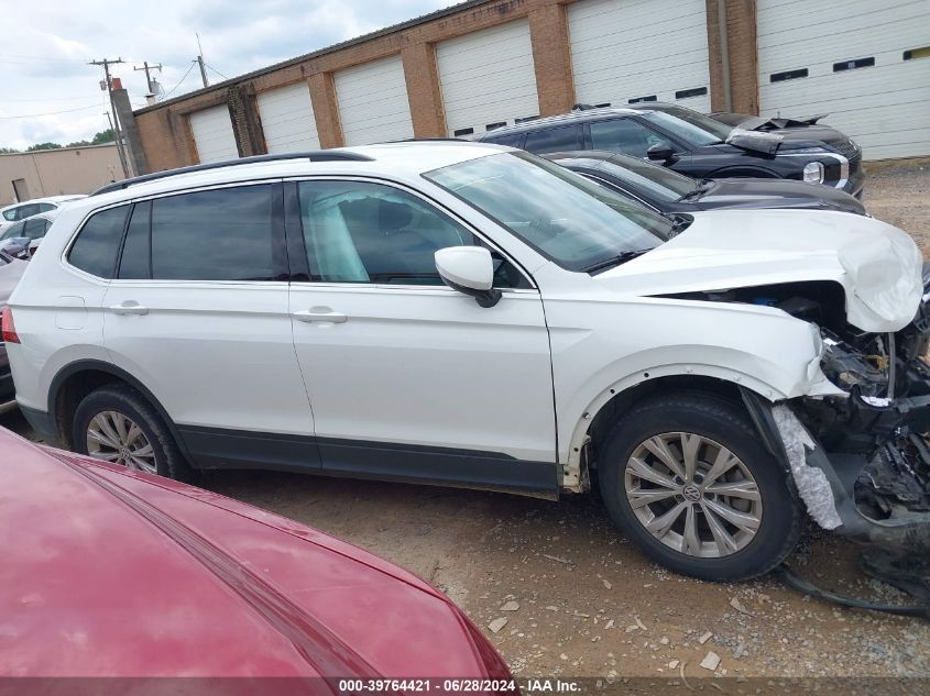 2019 Volkswagen Tiguan Se/Sel/Sel R-Line Jet-Bla VIN: 3VV2B7AX4KM014671 Lot: 39764421