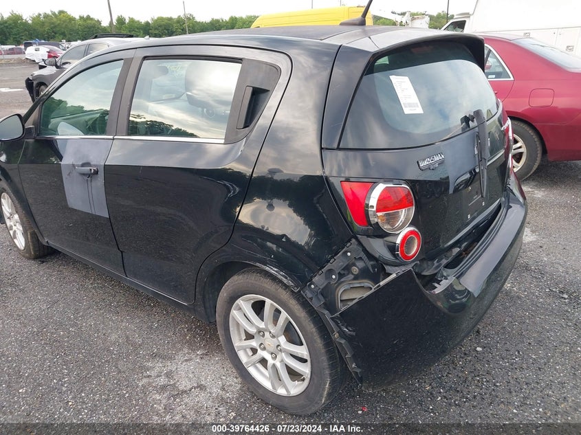 2012 Chevrolet Sonic Lt VIN: 1G1JC6SH2C4120695 Lot: 39764426