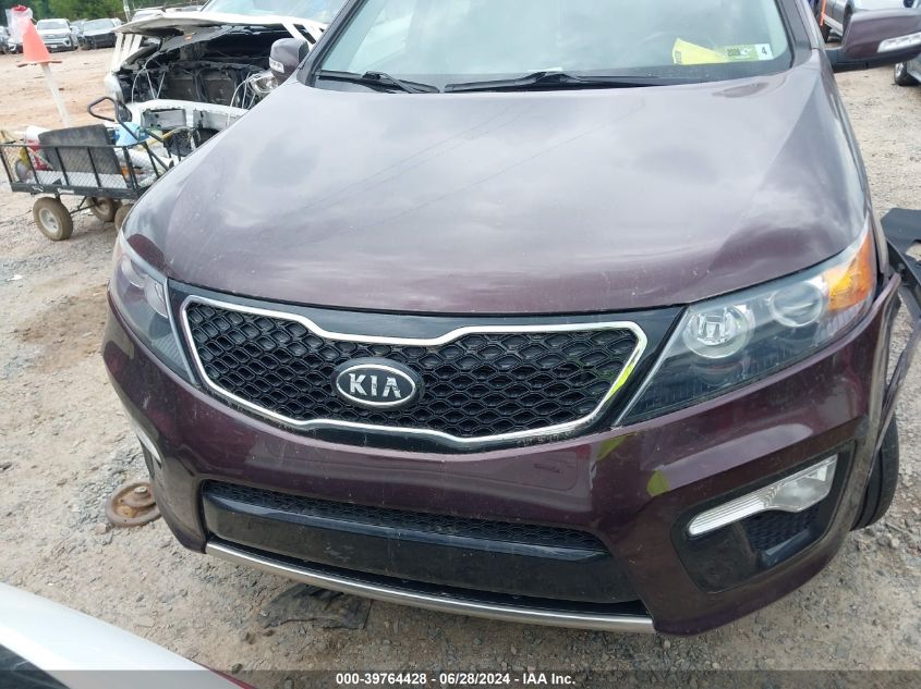 2013 Kia Sorento Sx V6 VIN: 5XYKWDA23DG374651 Lot: 39764428