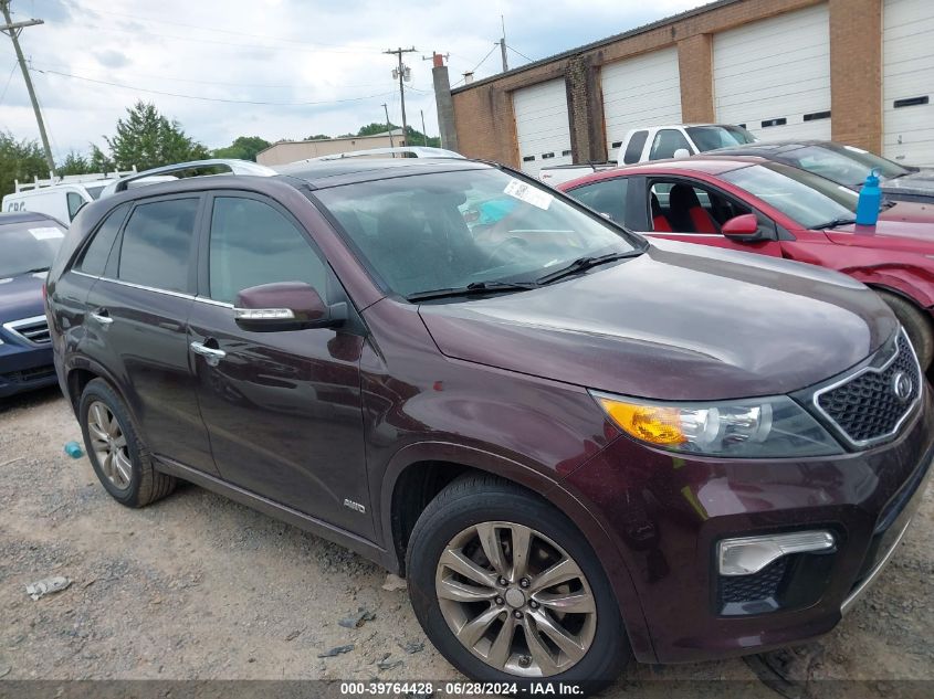 2013 Kia Sorento Sx V6 VIN: 5XYKWDA23DG374651 Lot: 39764428