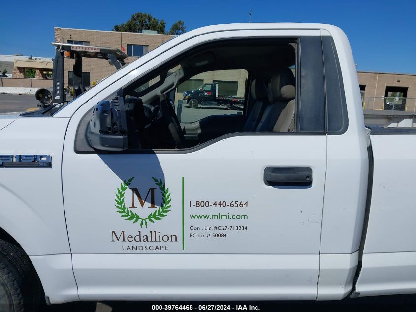 2017 Ford F-150 Xl VIN: 1FTMF1C8XHKD02872 Lot: 39764465