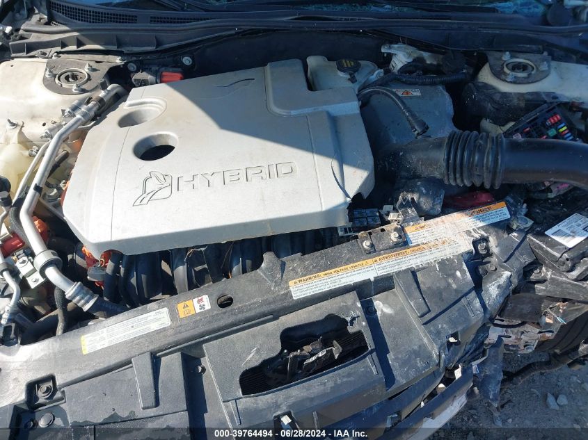 2011 Ford Fusion Hybrid Hybrid VIN: 3FADP0L35BR333211 Lot: 39764494