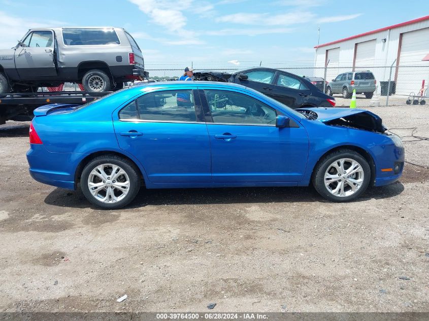 2012 Ford Fusion Se VIN: 3FAHP0HA4CR396231 Lot: 39764500