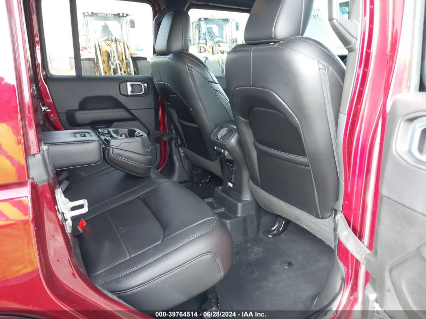 2021 Jeep Wrangler Unlimited Sahara Altitude 4X4 VIN: 1C4HJXEG4MW864101 Lot: 39764514