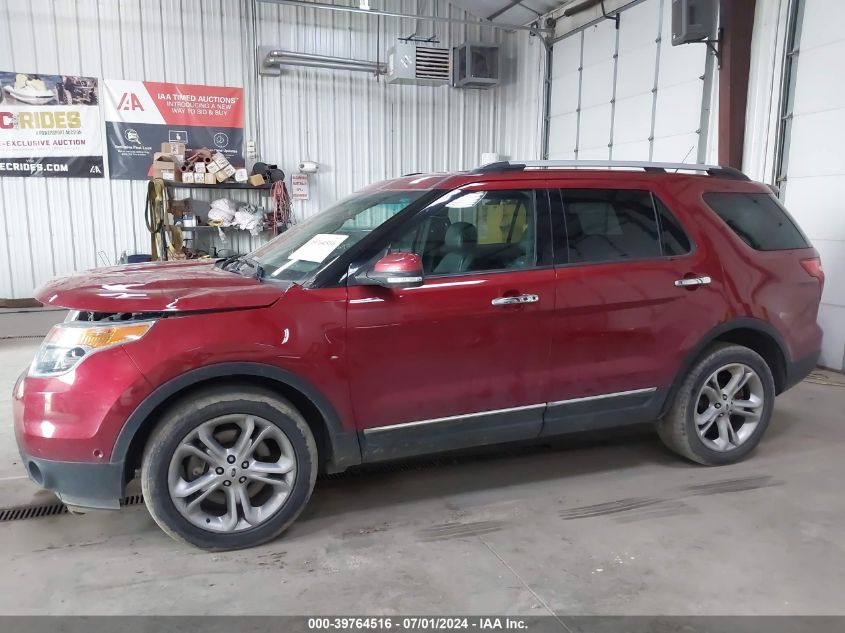 2015 Ford Explorer Limited VIN: 1FM5K8F85FGA40713 Lot: 39764516