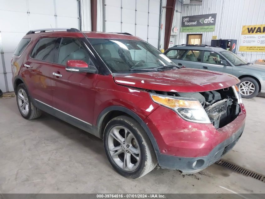 VIN 1FM5K8F85FGA40713 2015 Ford Explorer, Limited no.1