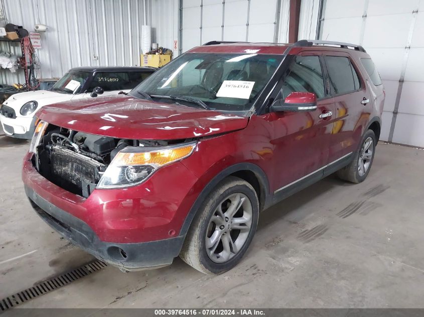 VIN 1FM5K8F85FGA40713 2015 Ford Explorer, Limited no.2